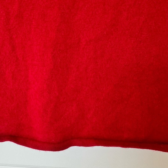 Ann Taylor Vintage Y2K 2 Ply Cashmere Sweater Shirt Sleeve Capsule Core M - Picture 6 of 7